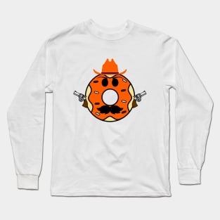 The Cowboy Donut Long Sleeve T-Shirt